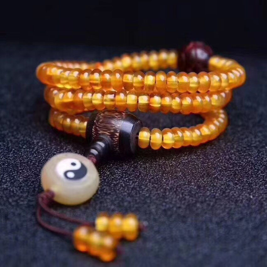 Natural Mountain Tortoise Gold Chia Handmade Mountain Tortoise Shell Abacus Beads Candida Beads Hand Strings Hand-made Turtle Beetle Play Handstring X