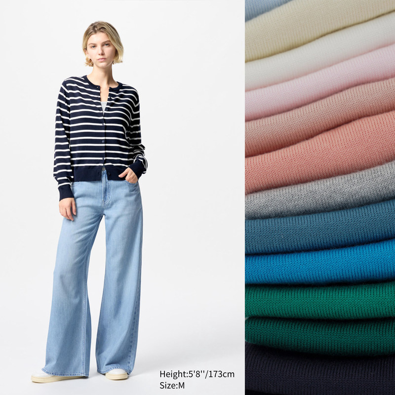 Di21 Foreign Trade Daily Order 2026 New Cotton Modal Knitted Cardigan Thin Sunscreen Air Conditioning Shirt for Women~Meow199 Di21 Foreign Trade Daily Order 2026 New Cotton Modal Knitted Cardigan Thin Sunscreen Air Conditioning Shirt for Women~Meow199