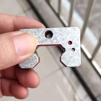  Domestic upper silver interchangeable linear guide slider HGH W20 25 30CA plastic parts slider accessories plus steel sheet