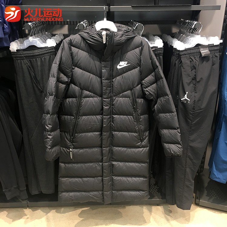 Cool City Áo khoác thể thao Nike / Nike nam mùa đông dài thể thao trùm đầu xuống AA8854-010 - Thể thao xuống áo khoác áo phao nữ dáng dài cao cấp