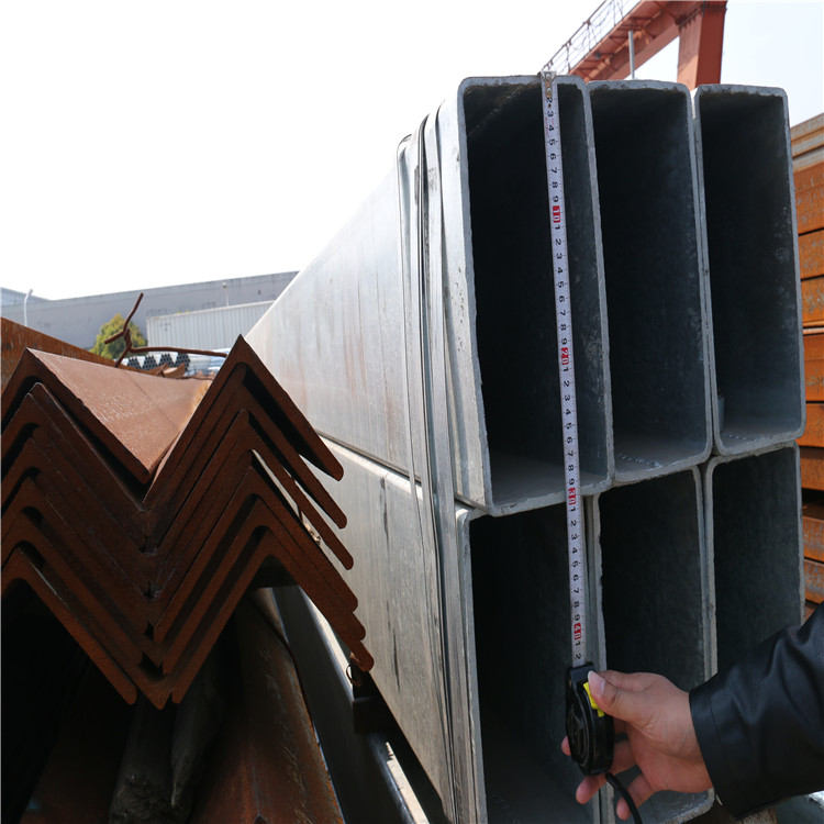 Stainless steel pipe hot-dip zinc square pipe oval pipe cold plated zinc pipe square iron pipe square iron pipe profiled galvanized steel pipe