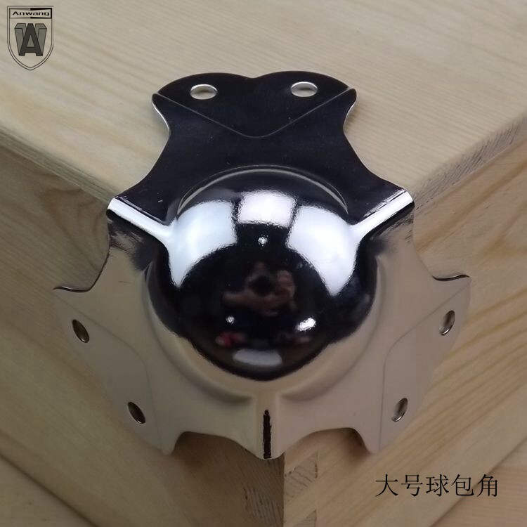 Anwang air box Prop box Audio box Cabinet box Aluminum box Hardware corner accessories Large spherical corner edge