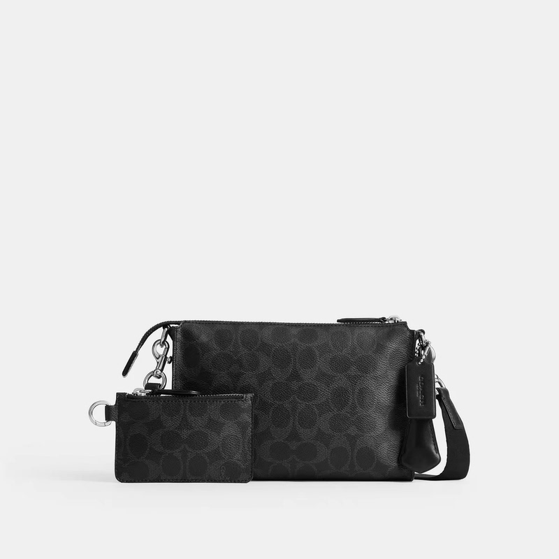 New Product COACH Men's Bag Casual Shoulder Crossbody Bag Harrison Camera Bag Cft72
