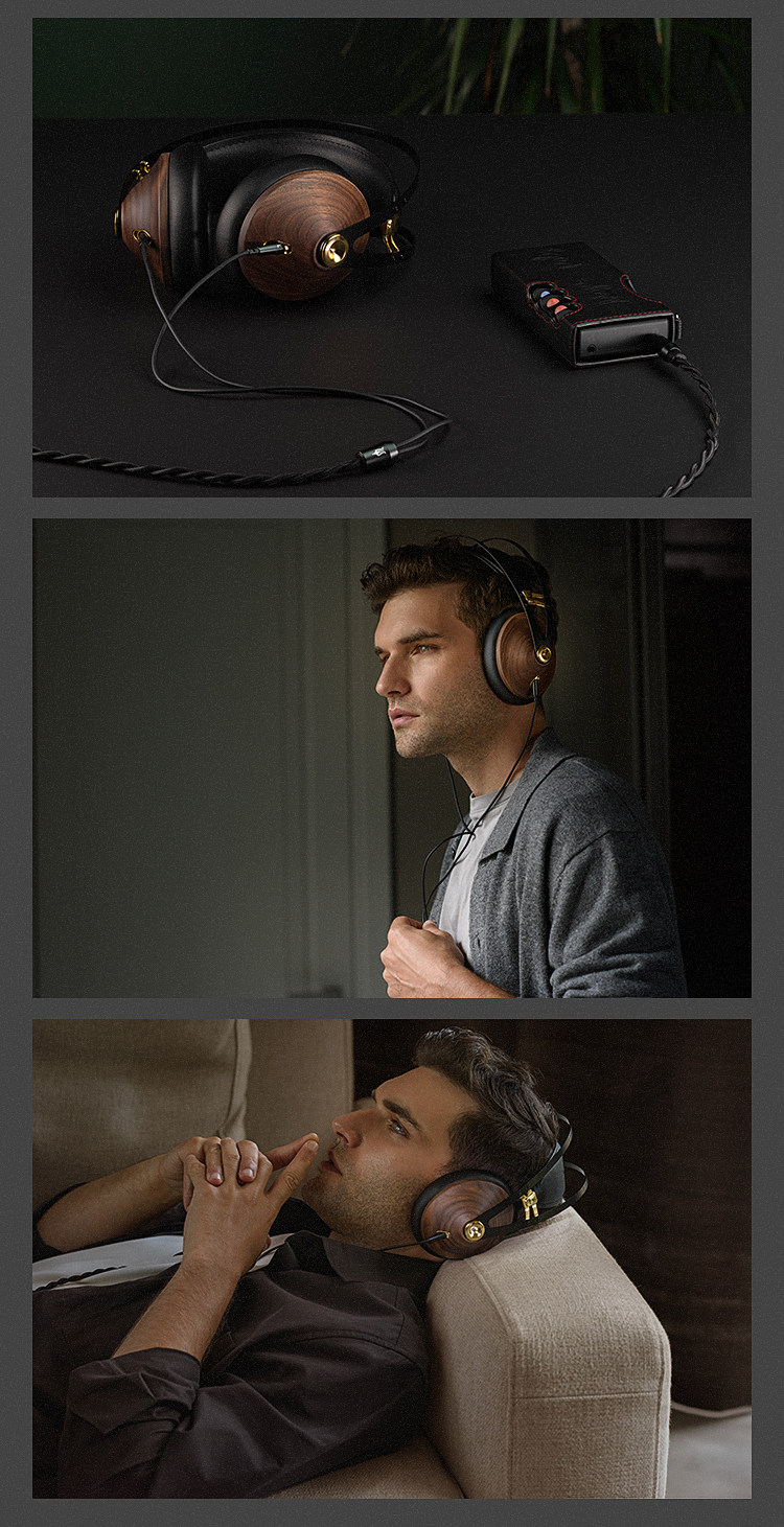 MEZE Audio 99Classics V2头戴式动圈HIFI发烧有线耳机