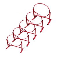 Power Children Drill Circle Rack Drilling Circle Elementary School Students Sports Drill Circle Rack Children Cross Bar Iron Holder Iron Pipe Drill Circle Rack