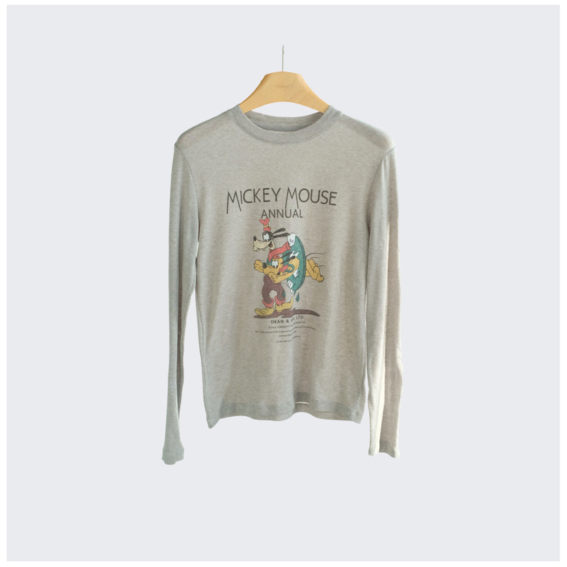 Navacco Korean Imported Fabric Autumn Letter Print Brushed Loose Plus Size Long-Sleeve T-Shirt for Women