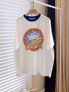 Сейчас в наличии Thankskim DU дома настройки лен продвинутый алфавит свободный короткий рукав Футболка свитер женщина