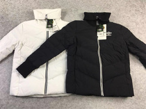 Set loose ground silver Porte woman with high collar and warm down clothes for two colors