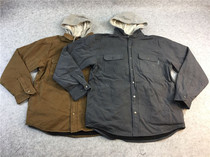 11 10 distribution site Wafflin plus velvet warm outdoor casual tooling jacket two colors