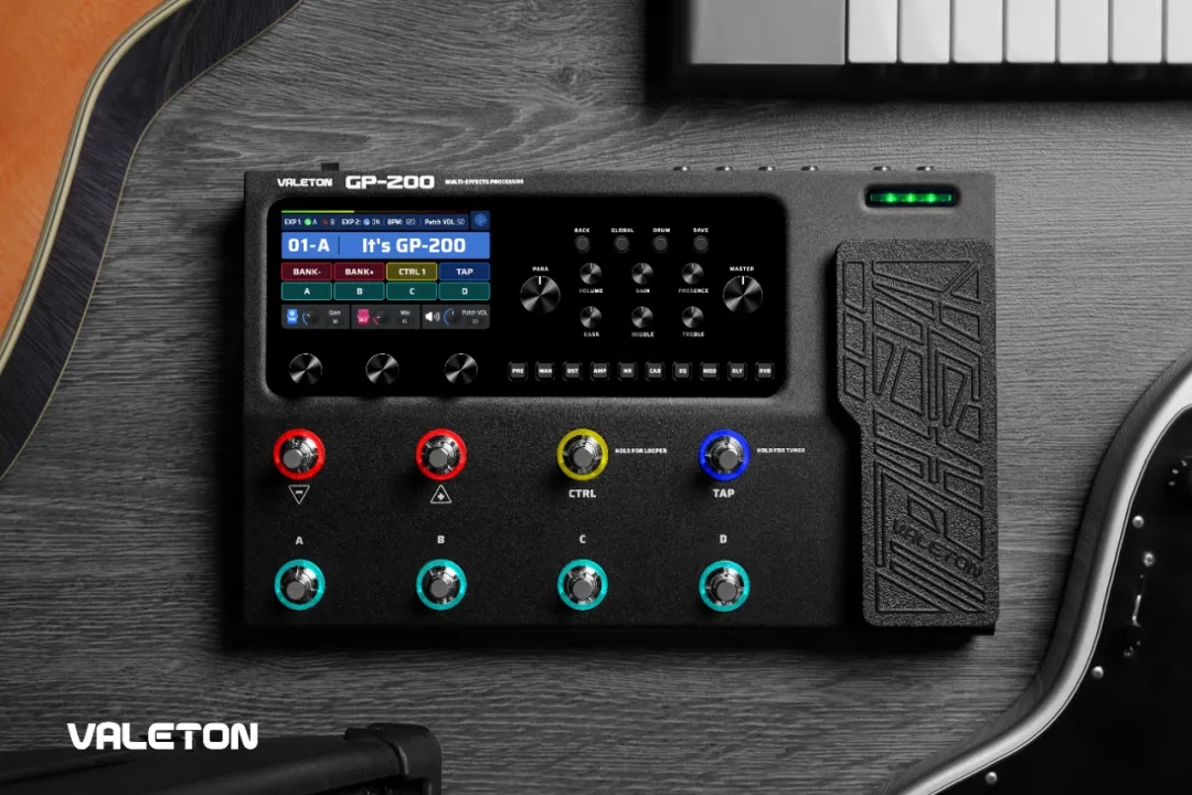 Play sound valeton gp200 guitar comprehensive effector ir sampling effector digital comprehensive effector