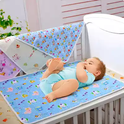 Pu Pu Mi baby isolation pad Newborn waterproof cooling pad Baby anti-urine pad Maternal and child products absorbent and leak-proof spring and summer