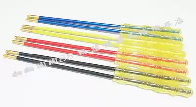 35cm seven mm glass fiber elastic rod transparent ruan ba wheel diabolo figure Rod double bowl kong zhu gan