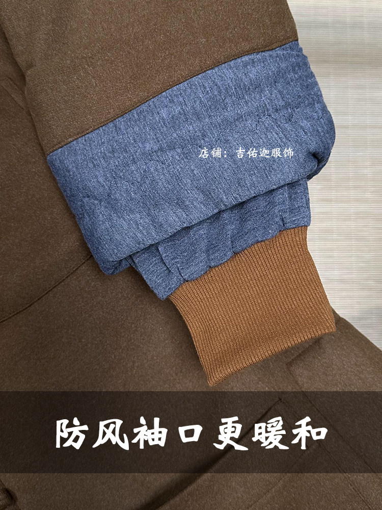 WINTER MONK CLOTHES COTTON JACKETS LEGGINGS TWEED PADDED SHORT COATS MALE AND FEMALE MASTERS THE SAME MONK CLOTHES THICKENED COTTON GOWNS