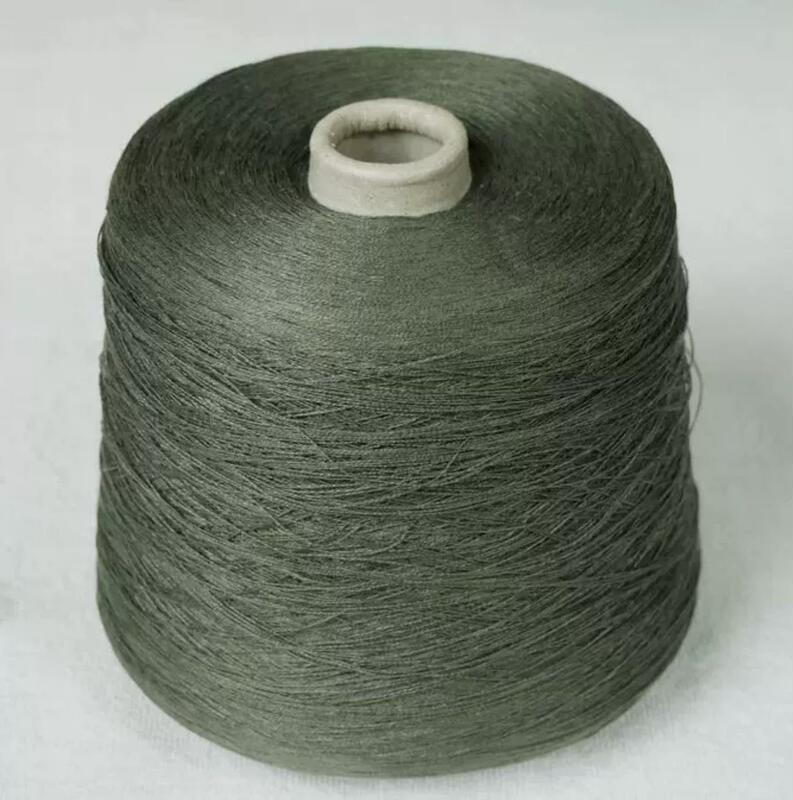 Italy Toscano 100% Imported Pure Linen Yarn Crochet Thread Summer Crochet Thread Army Green