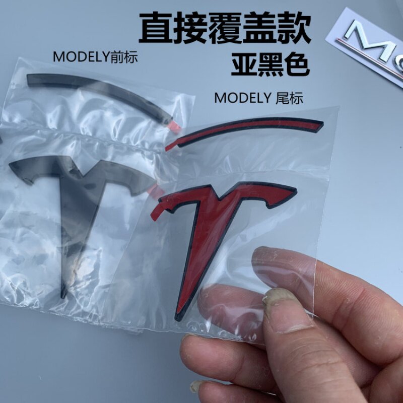 Apply Tesla Model3 Y S X Decorative Car Sticker McDonald's M Peutail Funny Evil for Alphabet Retrofit
