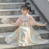 Ханьфу, юбка, детская летняя одежда, наряд маленькой принцессы