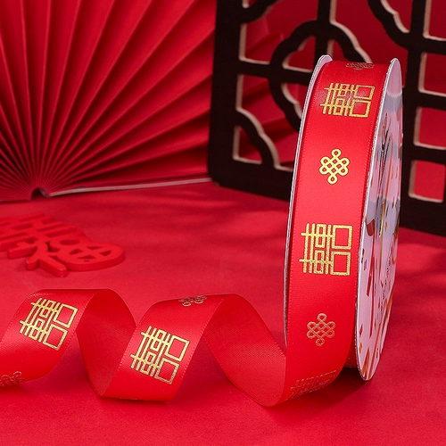 Свадебные принадлежности Daquan черт с красной веревкой красной ленточной ленточной лентой ленты
