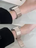 Применимо AppleWatch Apple Watch S9 ремешок iWatchs8 Generation 76Se ремешки магнитного металла высокого уровня