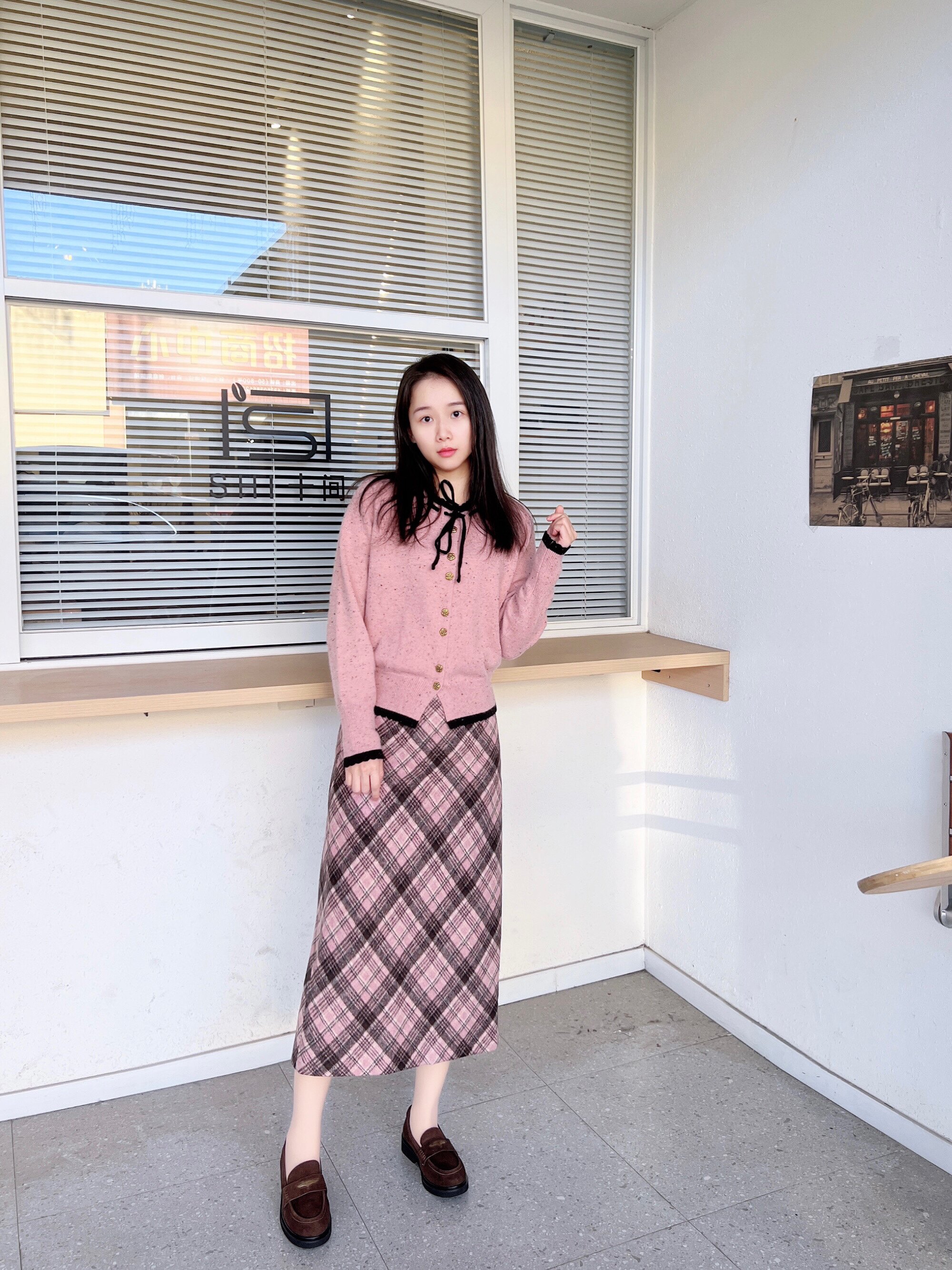 田曦薇同款百丽海鸥乐福鞋2.0 厚底增高设计拉长比例 真皮材质柔软亲肤