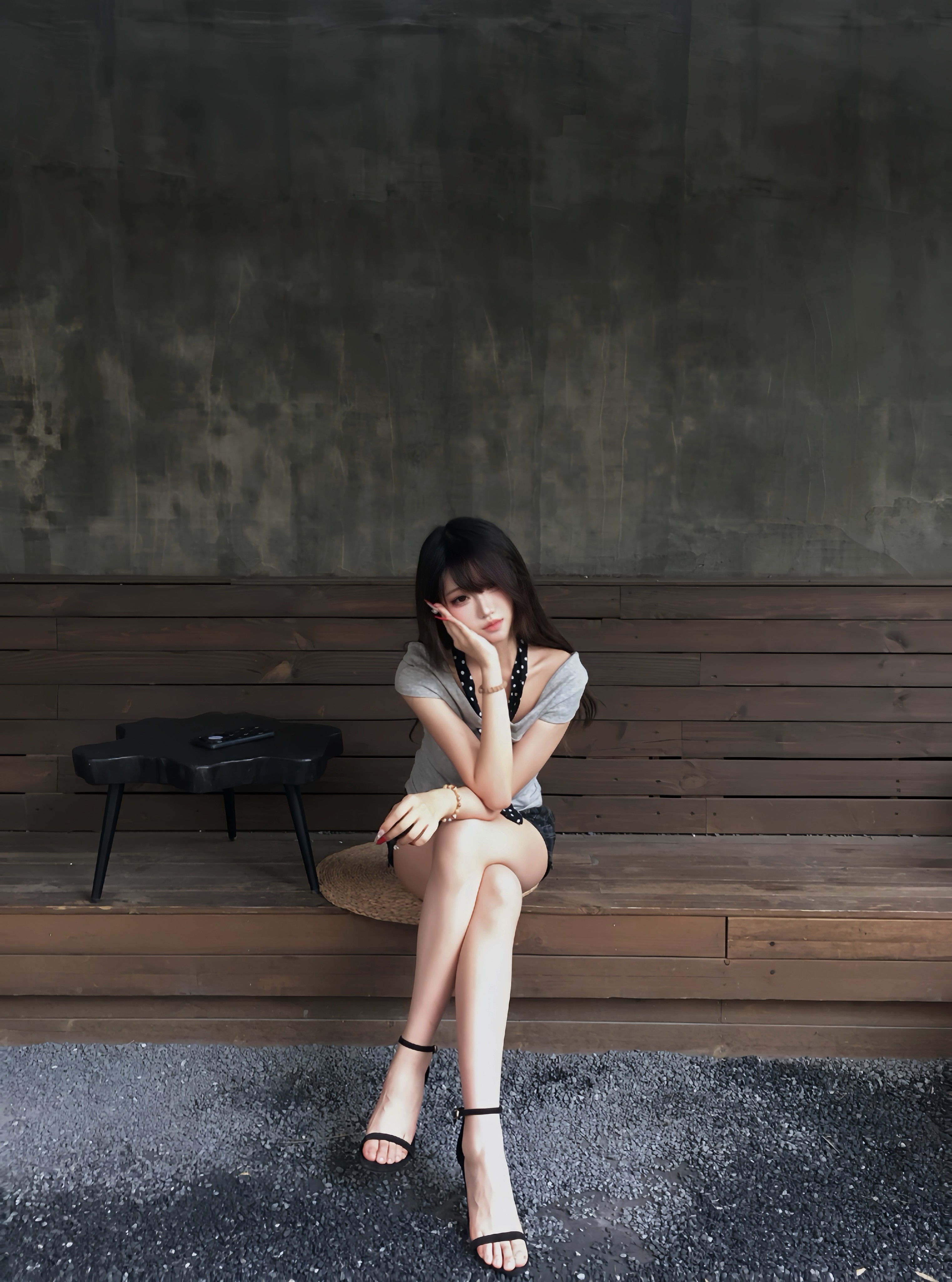 SiCii复古韩系低腰包臀裙 格纹短裙显瘦辣妹风 防走光侧拉链毛呢质感高级