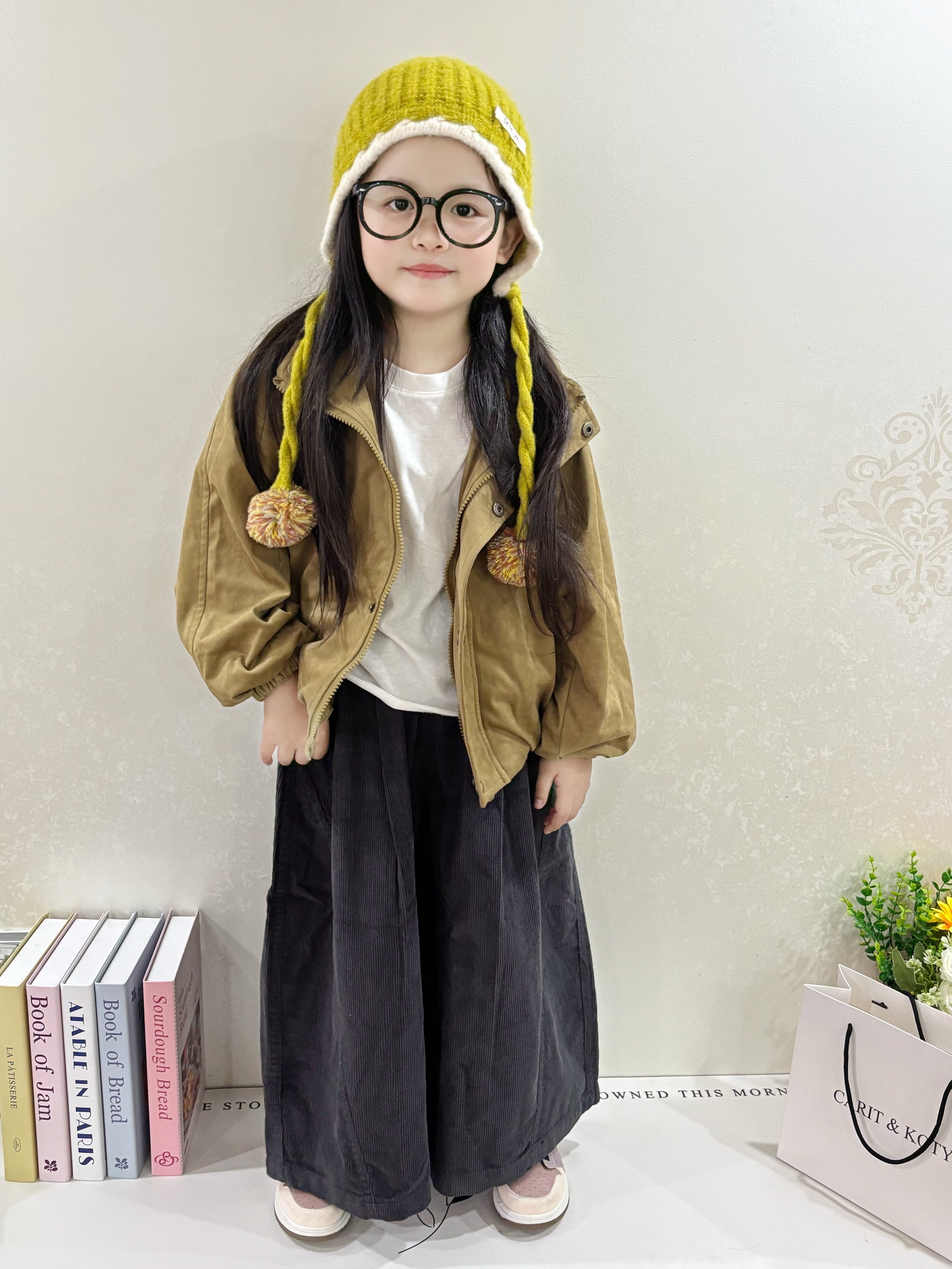 Customer photo for Jacket + Corduroy Pants Set, 130cm