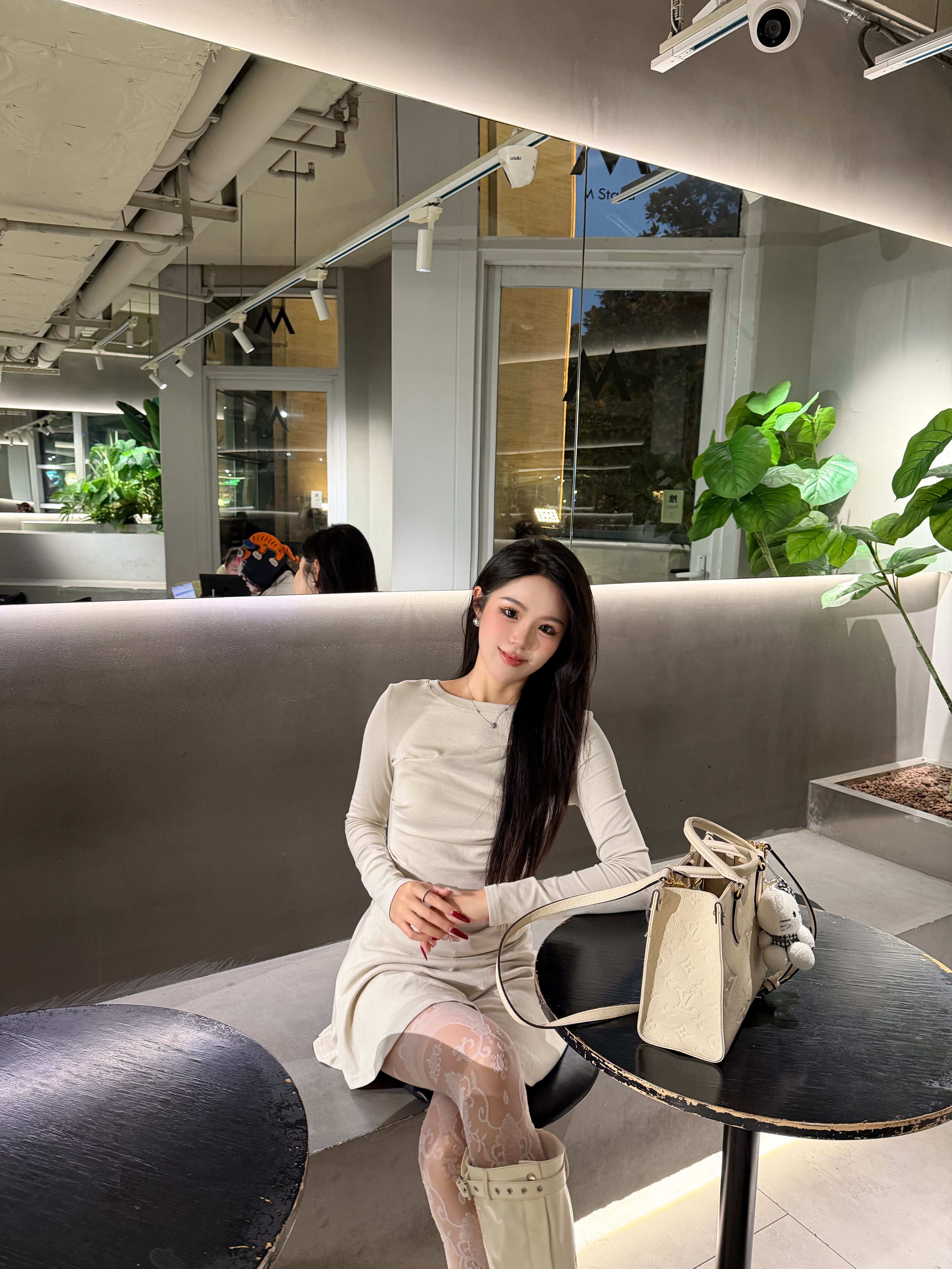 黑泽玄七2026早春新款胖mm收腰针织连衣裙：褶皱遮肉的显瘦自信美学