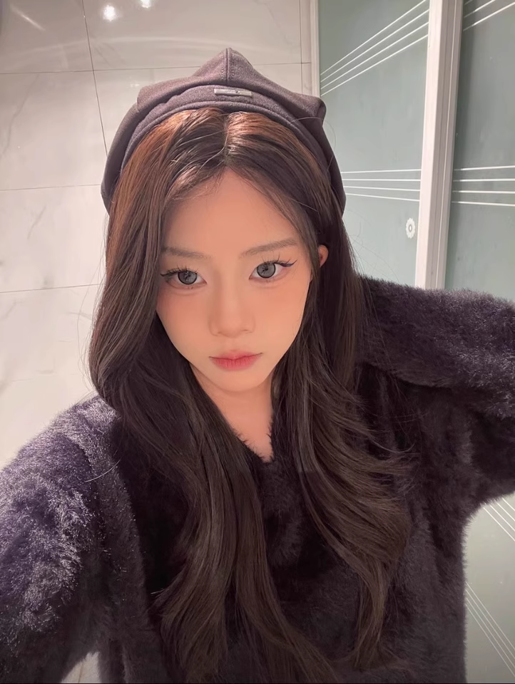 真我整顶全头套假发 大波浪卷发自然蓬松 蕾丝无痕隐形不露边 真发材质可烫染造型
