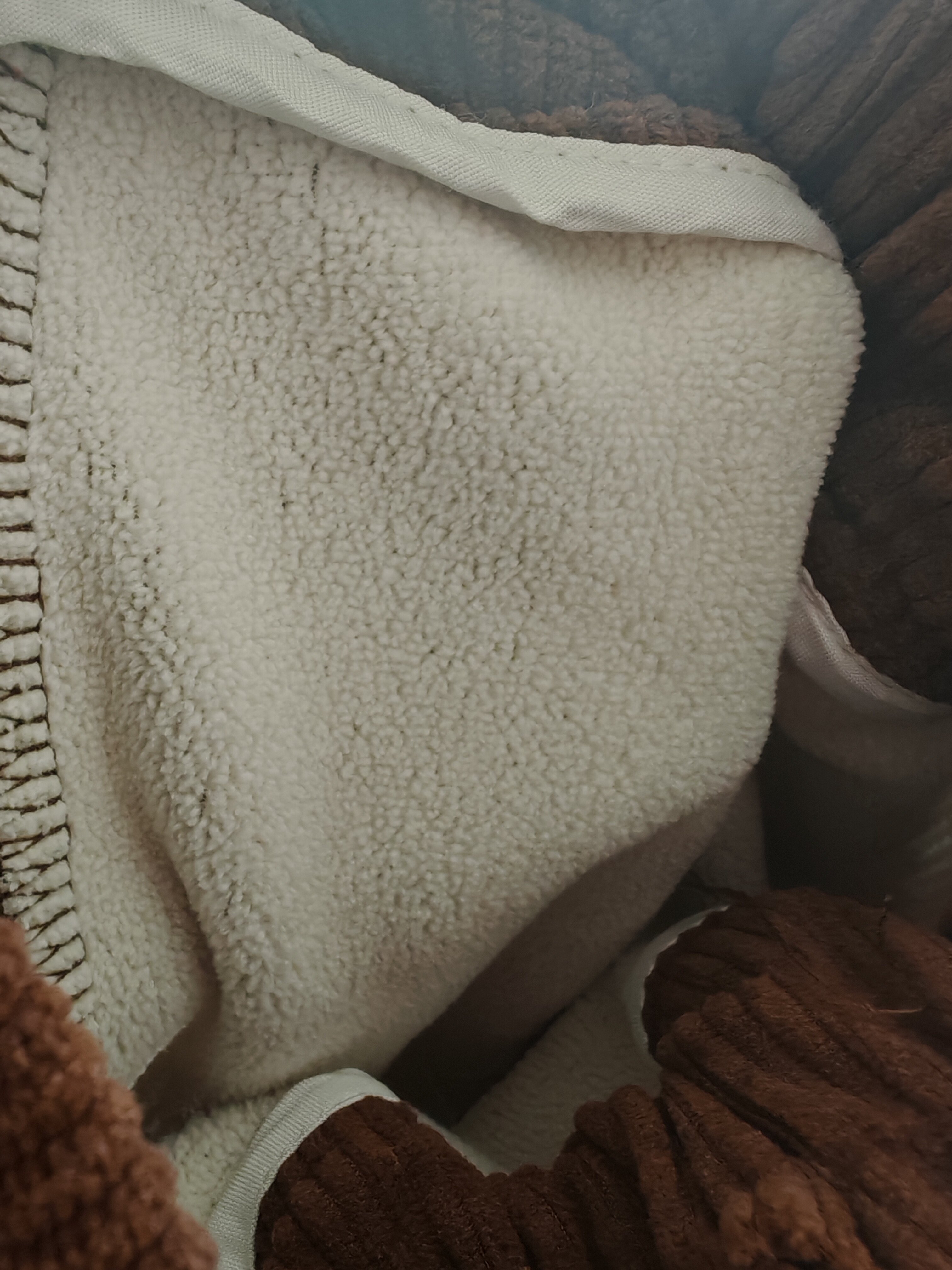 Customer photo for Coffee Brown (Fleece-Lined), 160cm