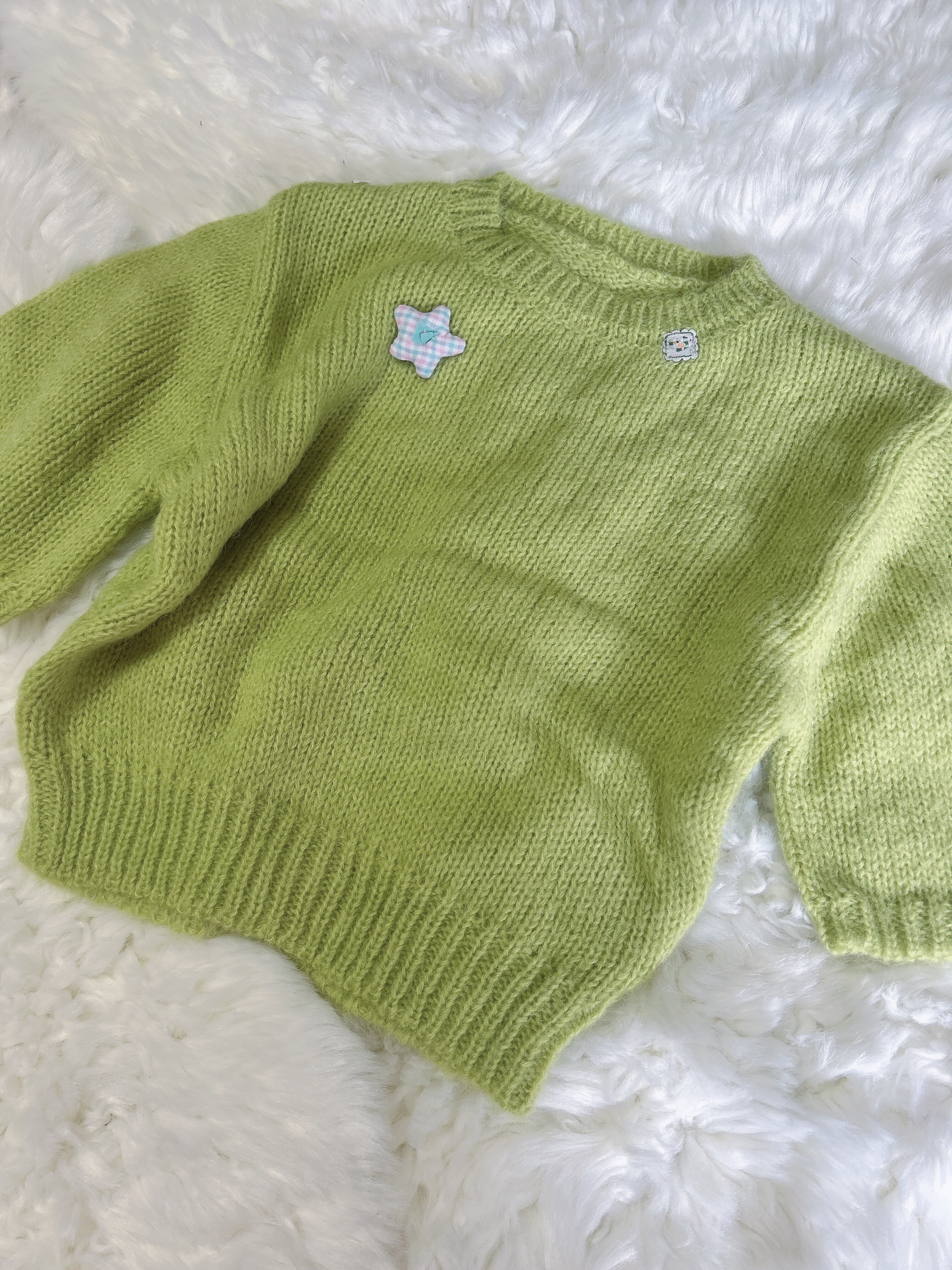 Customer photo for Green Sweater, 120cm