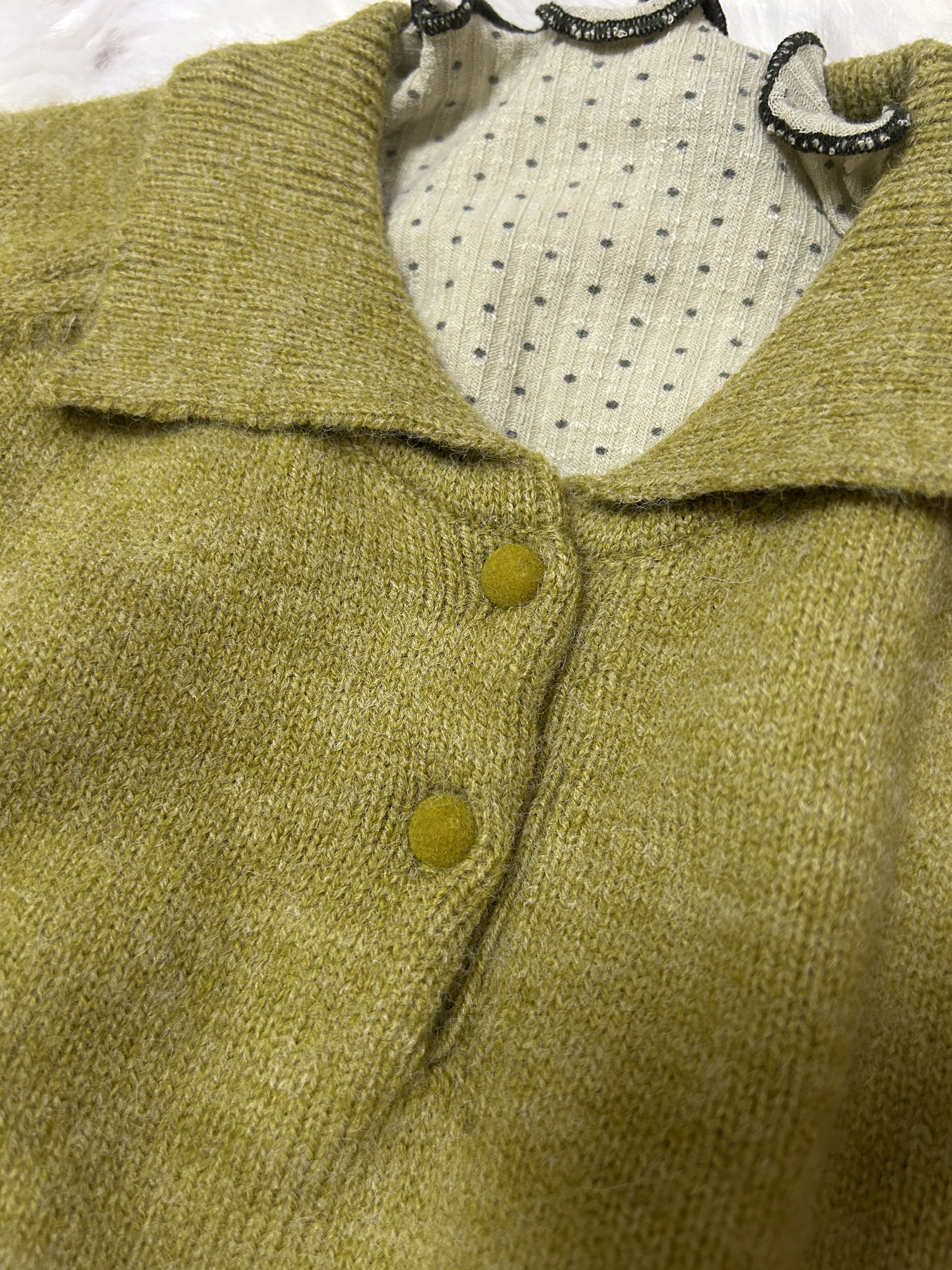 Customer photo for Green Knit Polo, 120cm