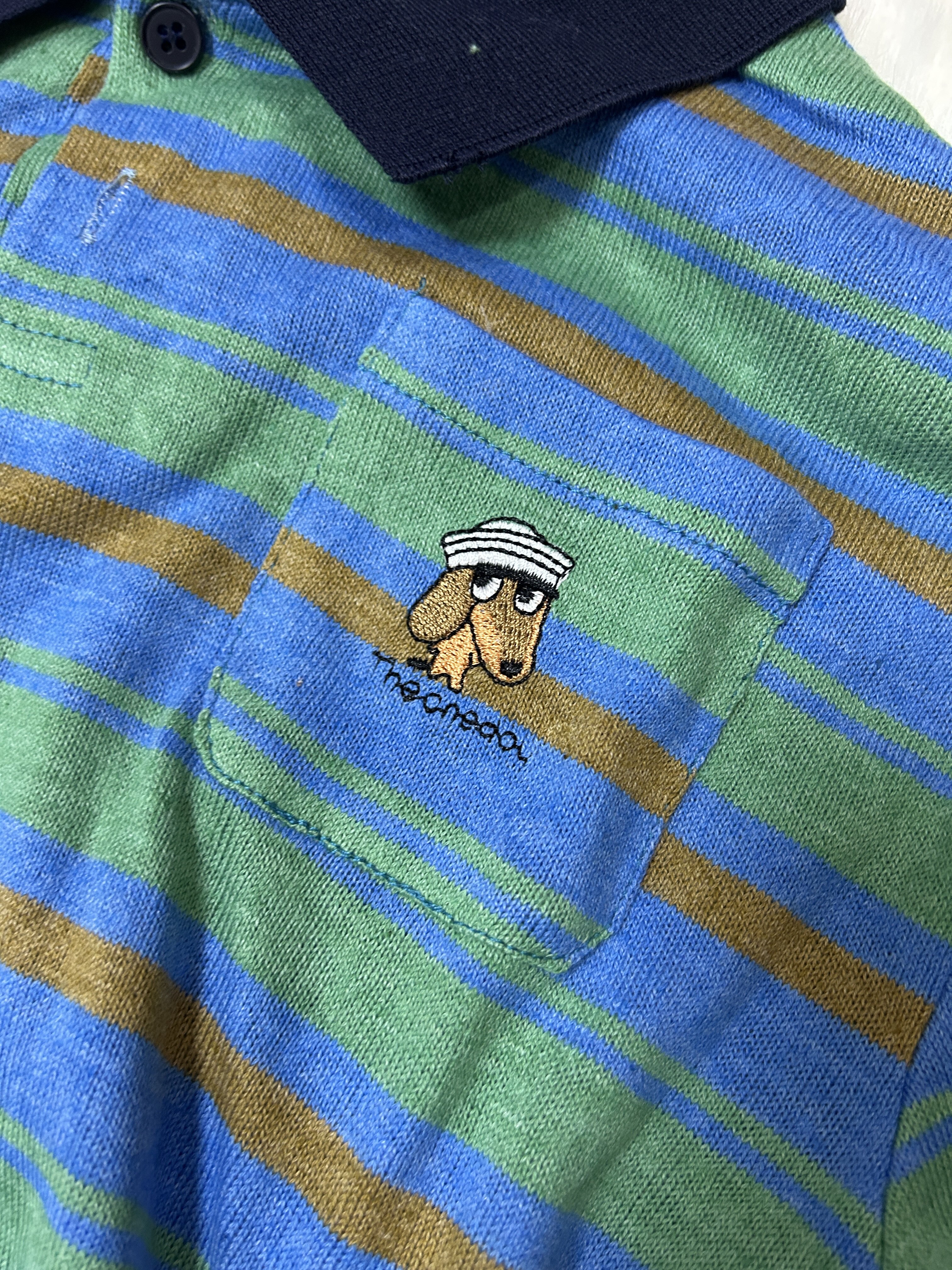 Customer photo for Blue Striped Polo, 120cm