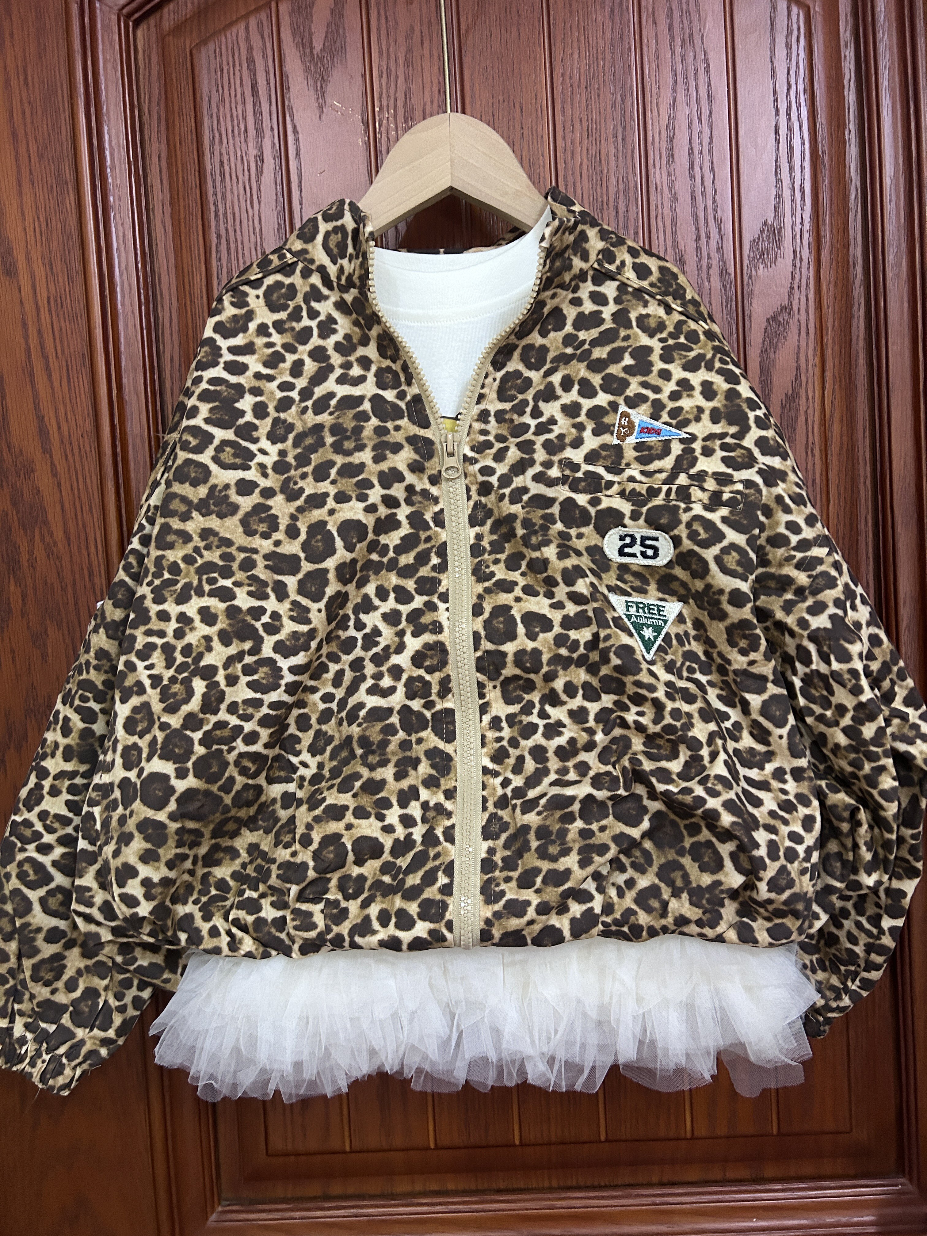 Customer photo for Leopard Jacket, 120cm
