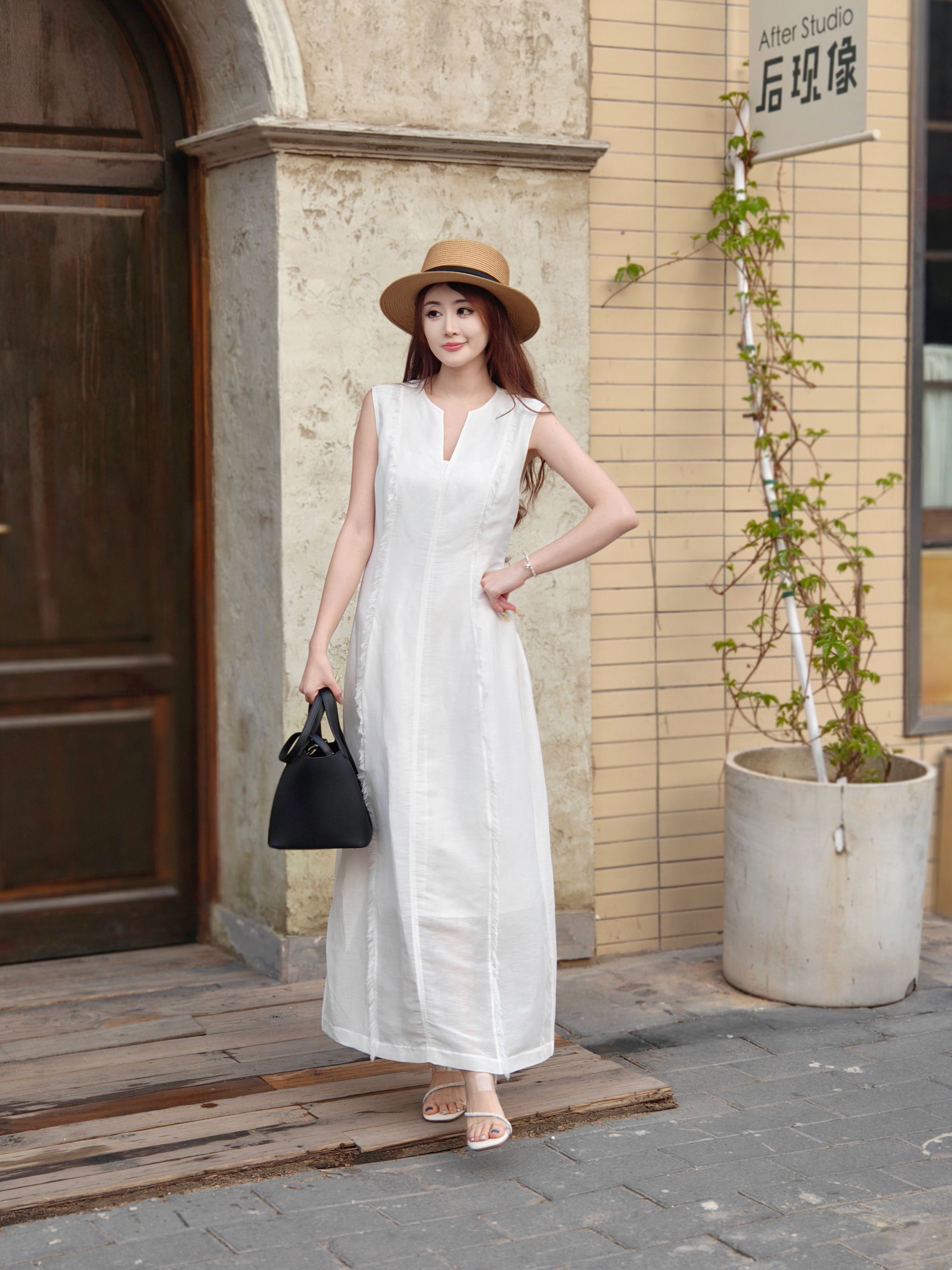 母亲节礼物优选！百丽真皮菜篮子妈妈包 红色喜庆大气 手提水桶包型大容量实用