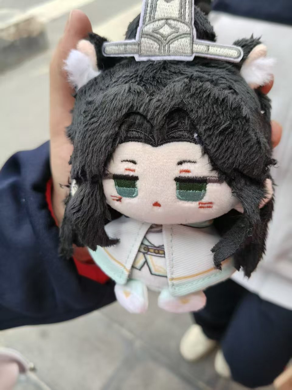 人渣反派自救系统动漫毛绒挂饰沈清秋洛冰河角色小娃娃
