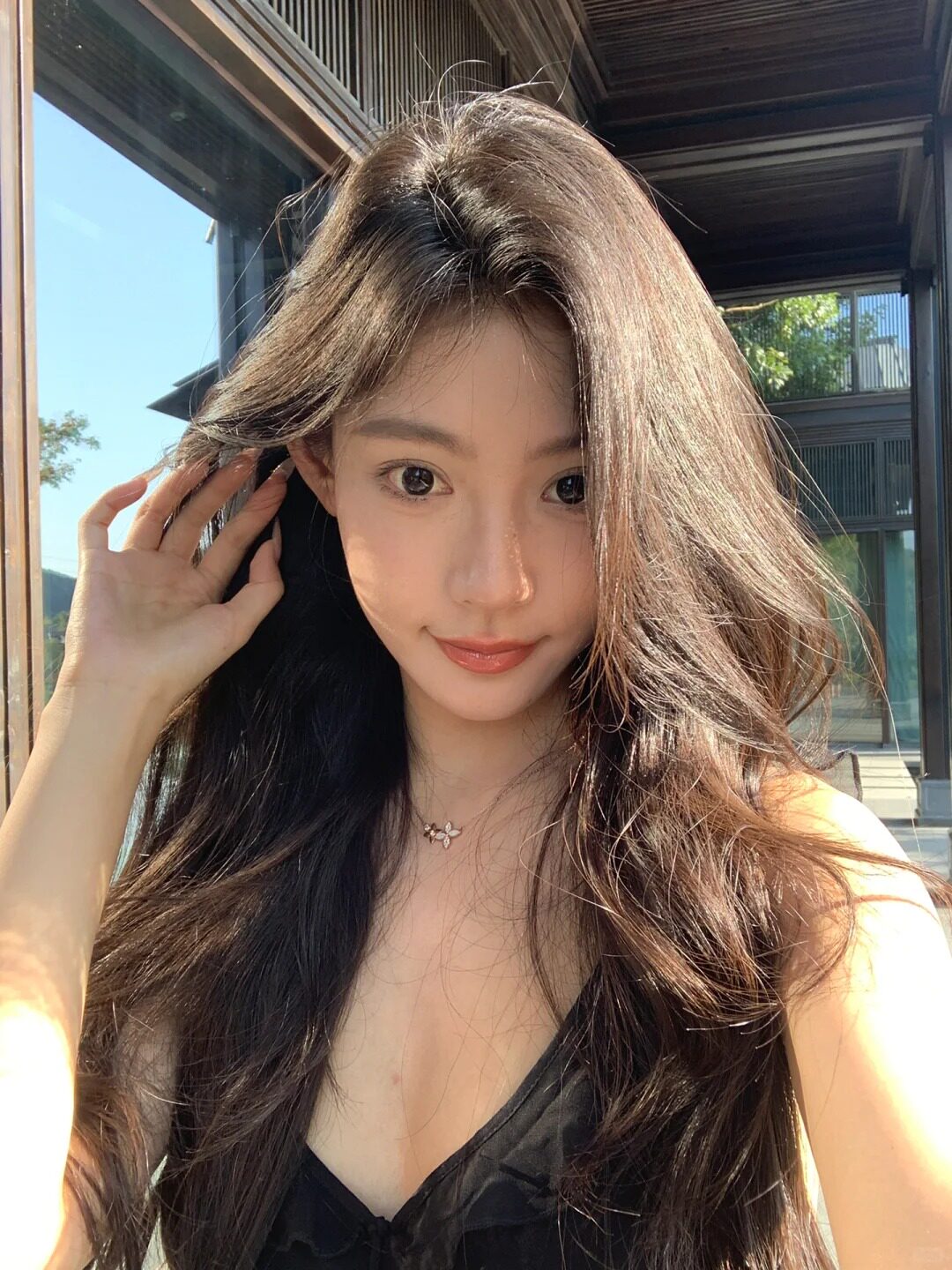 真我整顶全头套假发 大波浪卷发自然蓬松 蕾丝无痕隐形不露边 真发材质可烫染造型