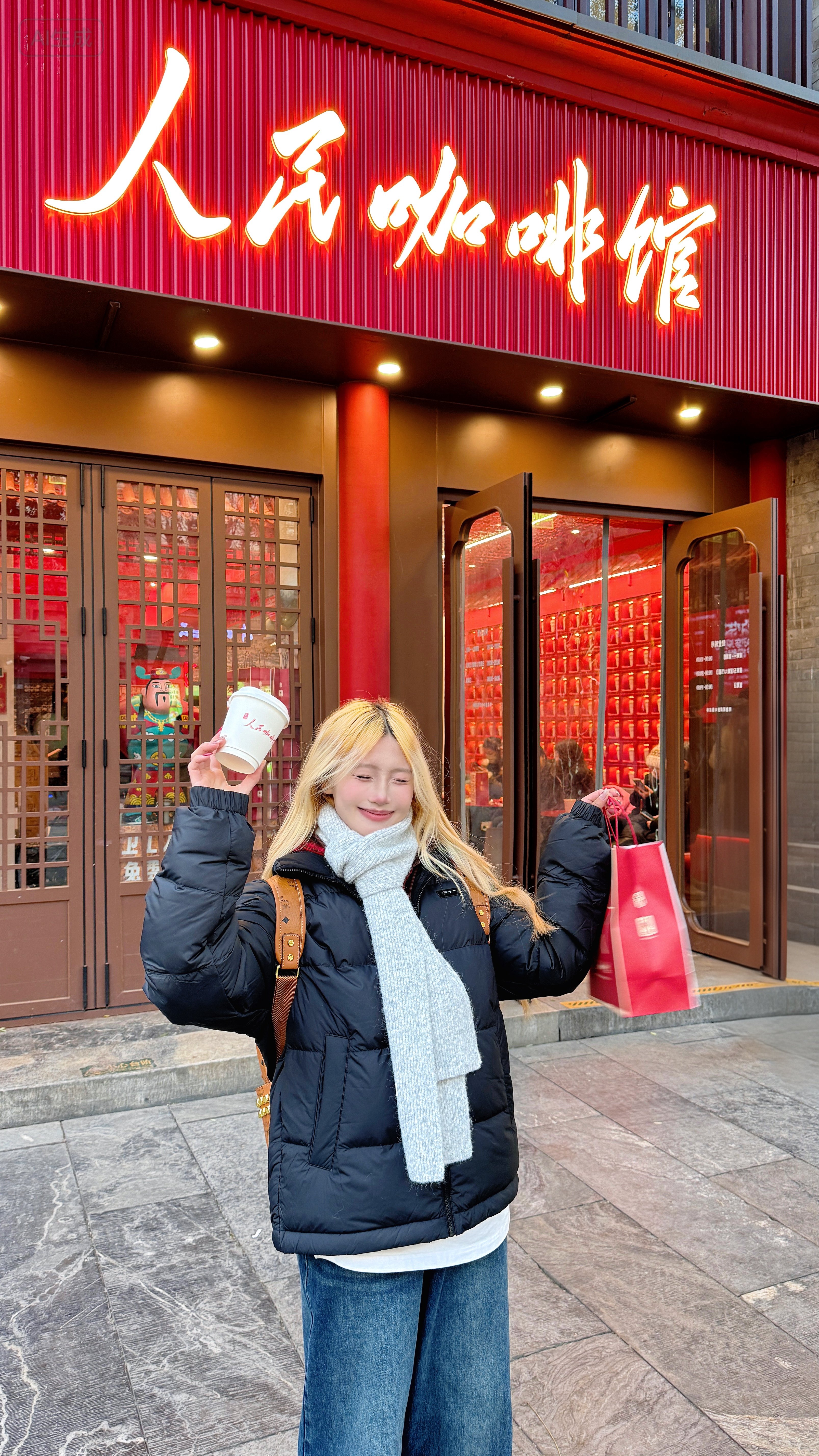 ABWEAR春夏复古神裤 深色阔腿直筒版型 遮肉显瘦不挑腿型 宽松裤管包容各种身材