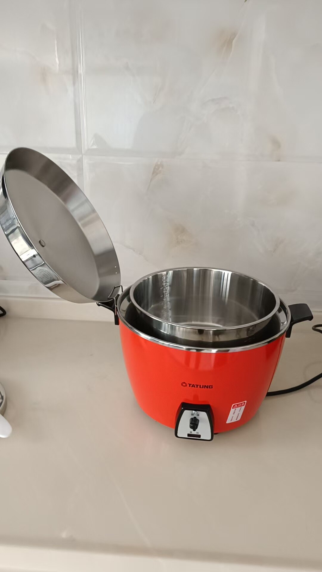 臺灣製TATUNG大同TAC-10GS不鏽鋼電飯鍋四人份機械式多功能電鍋