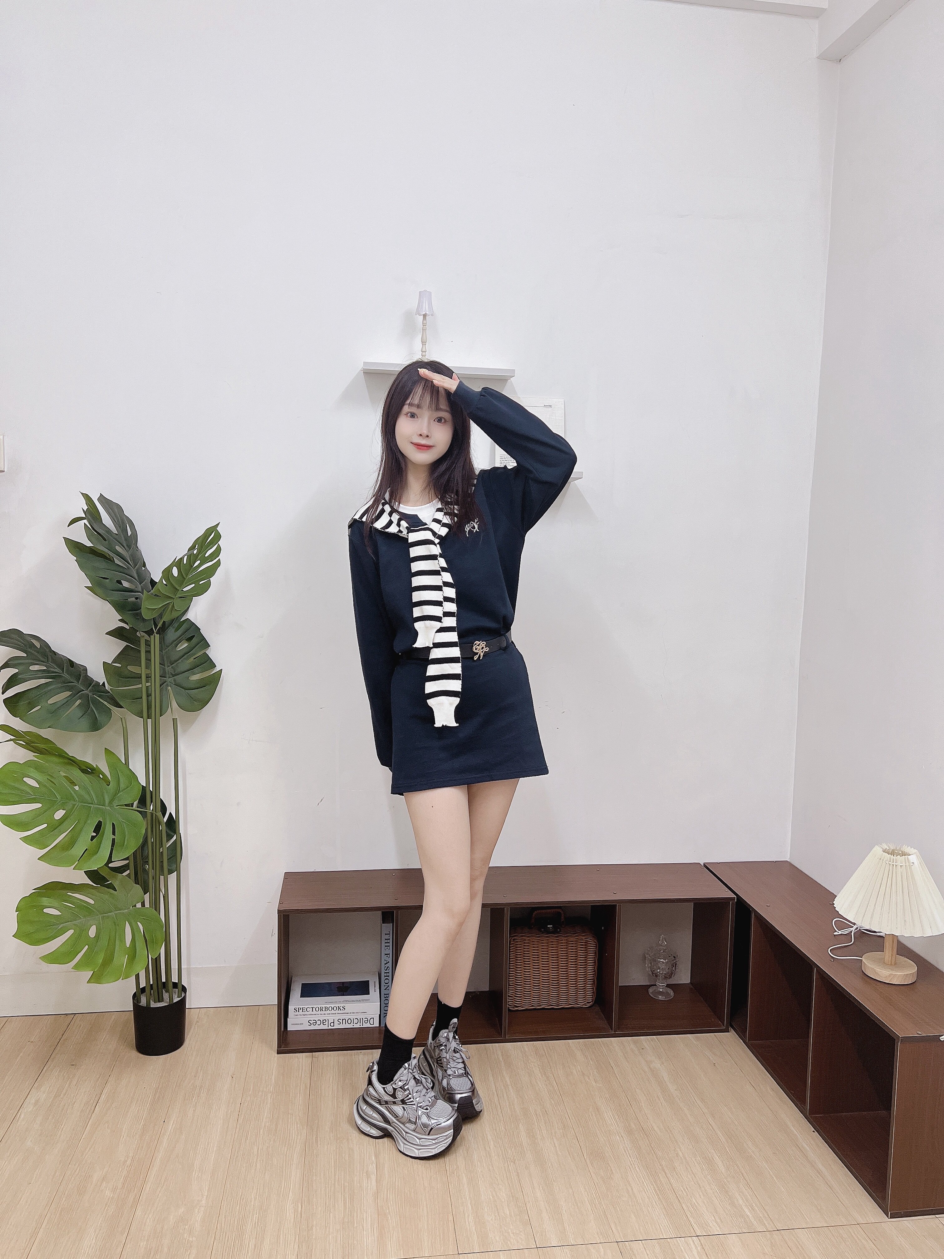 迪丽热巴同款骆驼银月老爹鞋 厚底增高拉长比例 银色系未来感十足