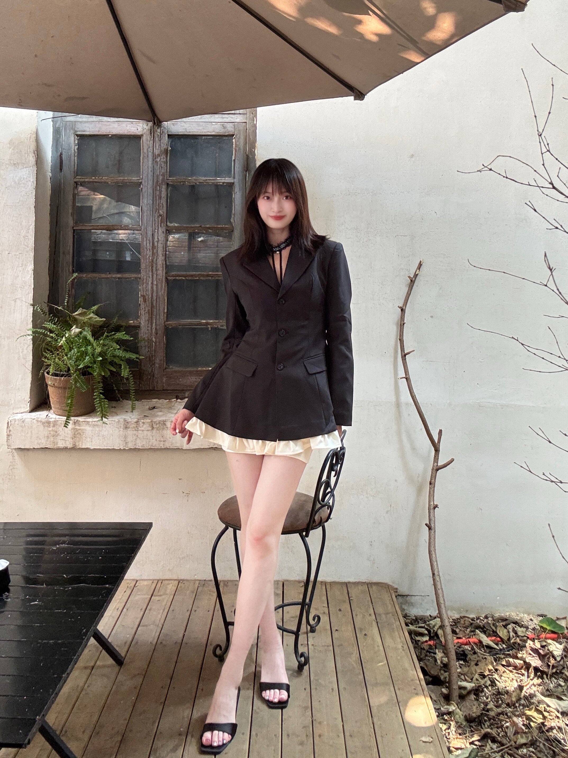 Barb Chill春季假两件西装裙,演绎属于你的千金名媛范儿