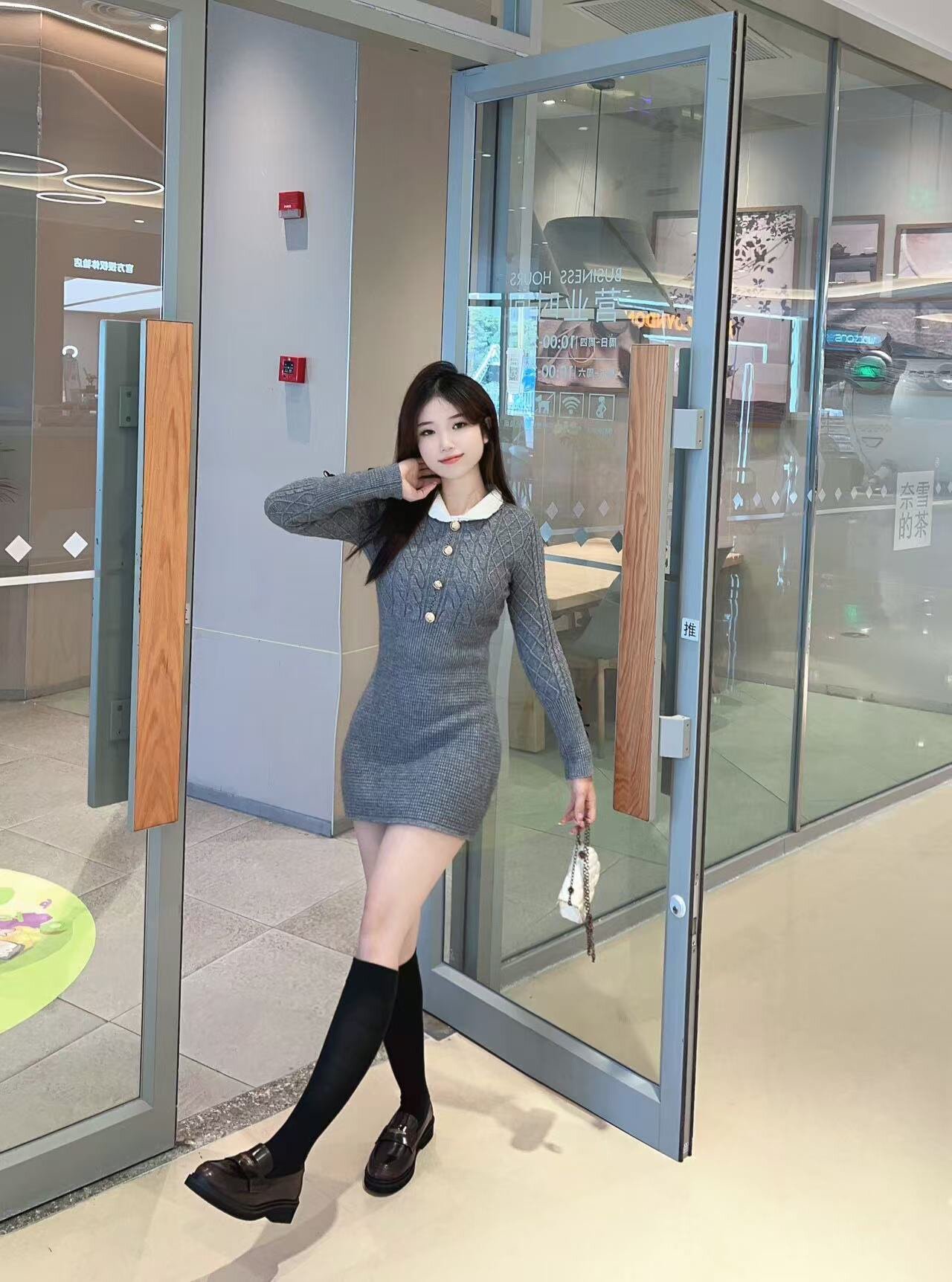 田曦薇同款百丽海鸥乐福鞋2.0 厚底增高设计拉长比例 真皮材质柔软亲肤