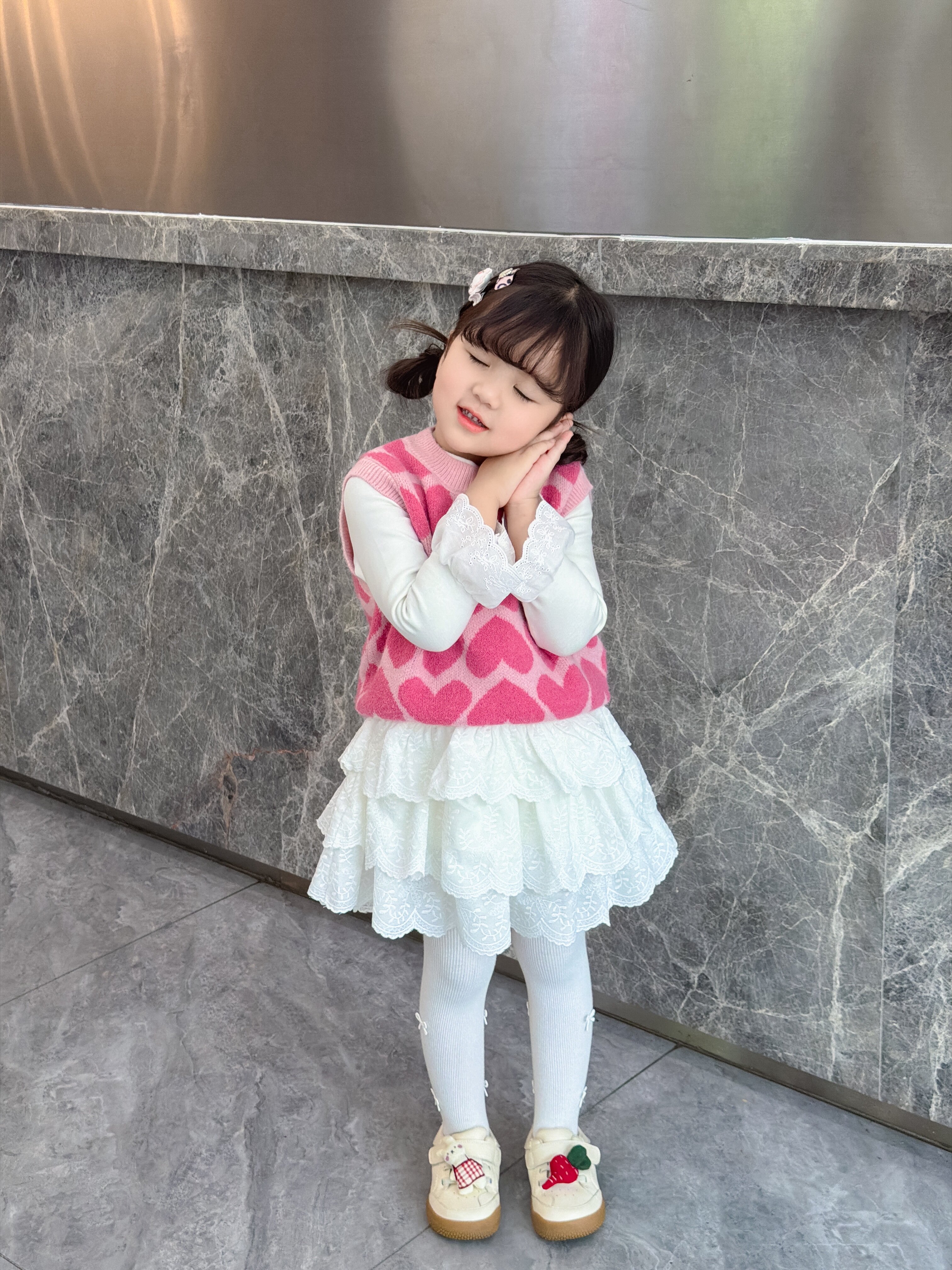 Customer photo for Pink Vest Only, 100cm