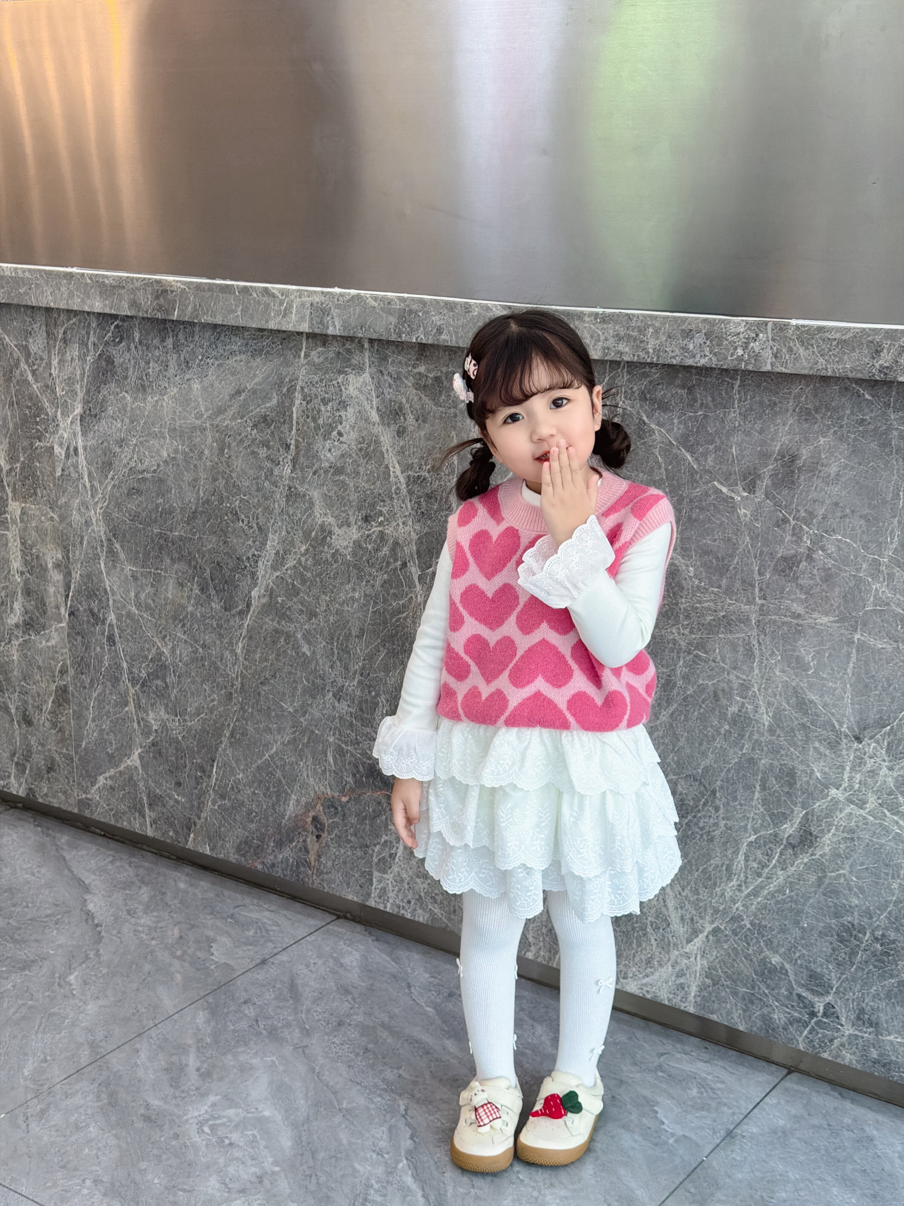 Customer photo for Pink Vest Only, 100cm