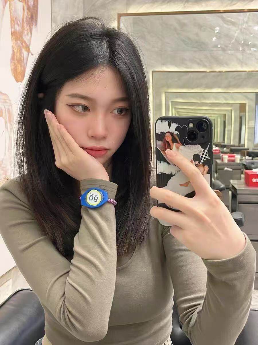 唯俏真人发丝全头套假发 层次感偏分锁骨发设计 随意分缝自然逼真