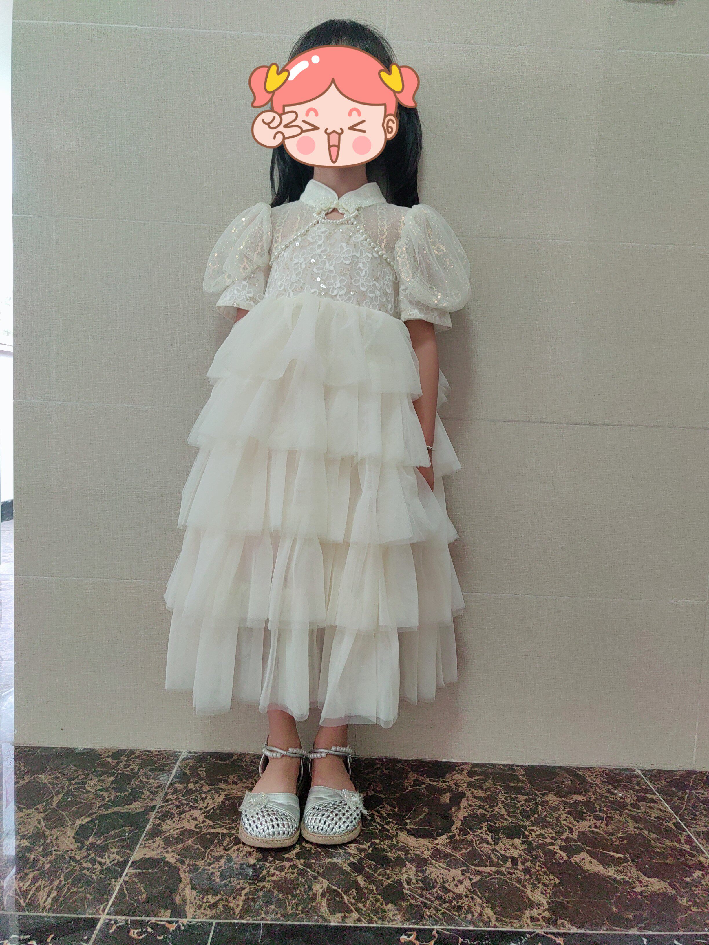 Customer photo for Apricot, 130cm