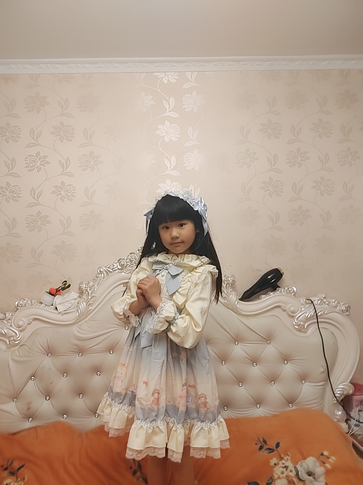 Customer photo for Cartoon Dress + Headpiece, 140cm