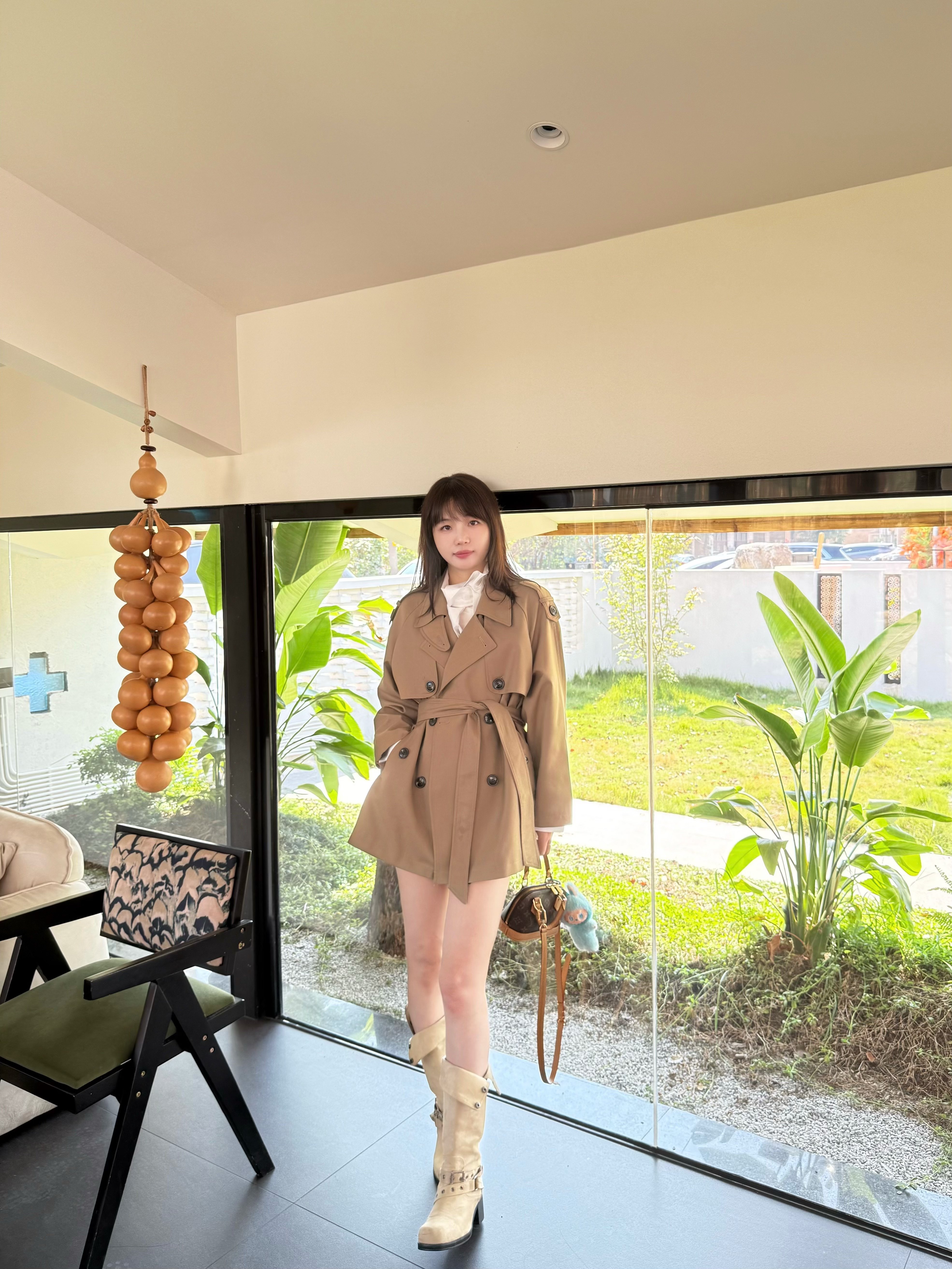 周淼ZHOUMIAO【巴黎旧梦2.0】风衣 经典廓形翻领设计复古优雅