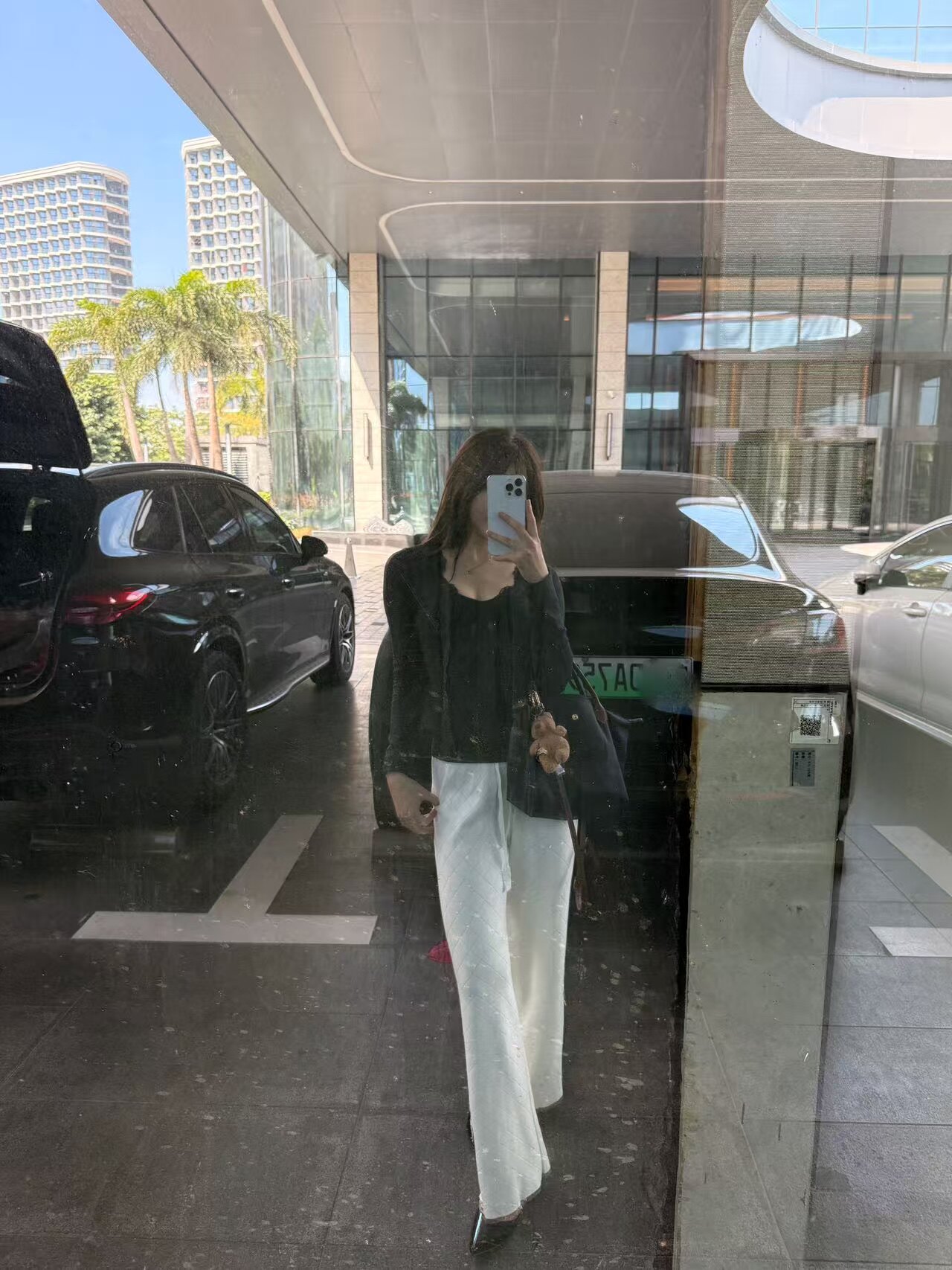 Kikimy「入春裤王」重磅机织格纹针织裤：高腰垂感的百搭显瘦美学