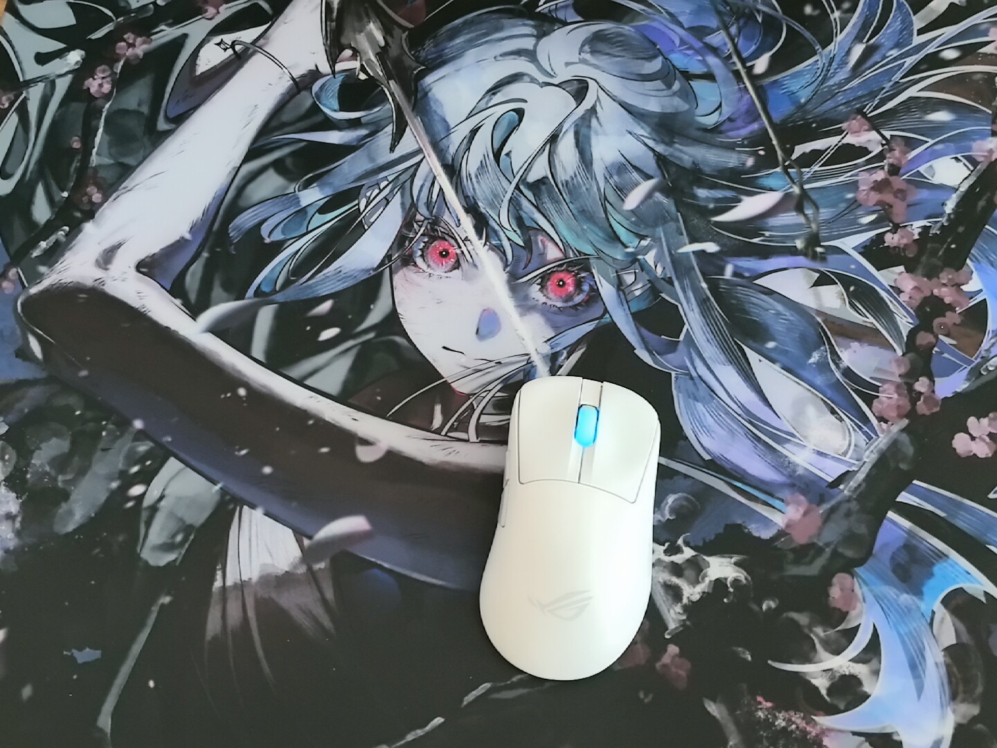 知鬱DYSPHORIA SAYO小夜1.5mm塗層速度玻璃滑鼠墊APEX洲OW瓦長TTK