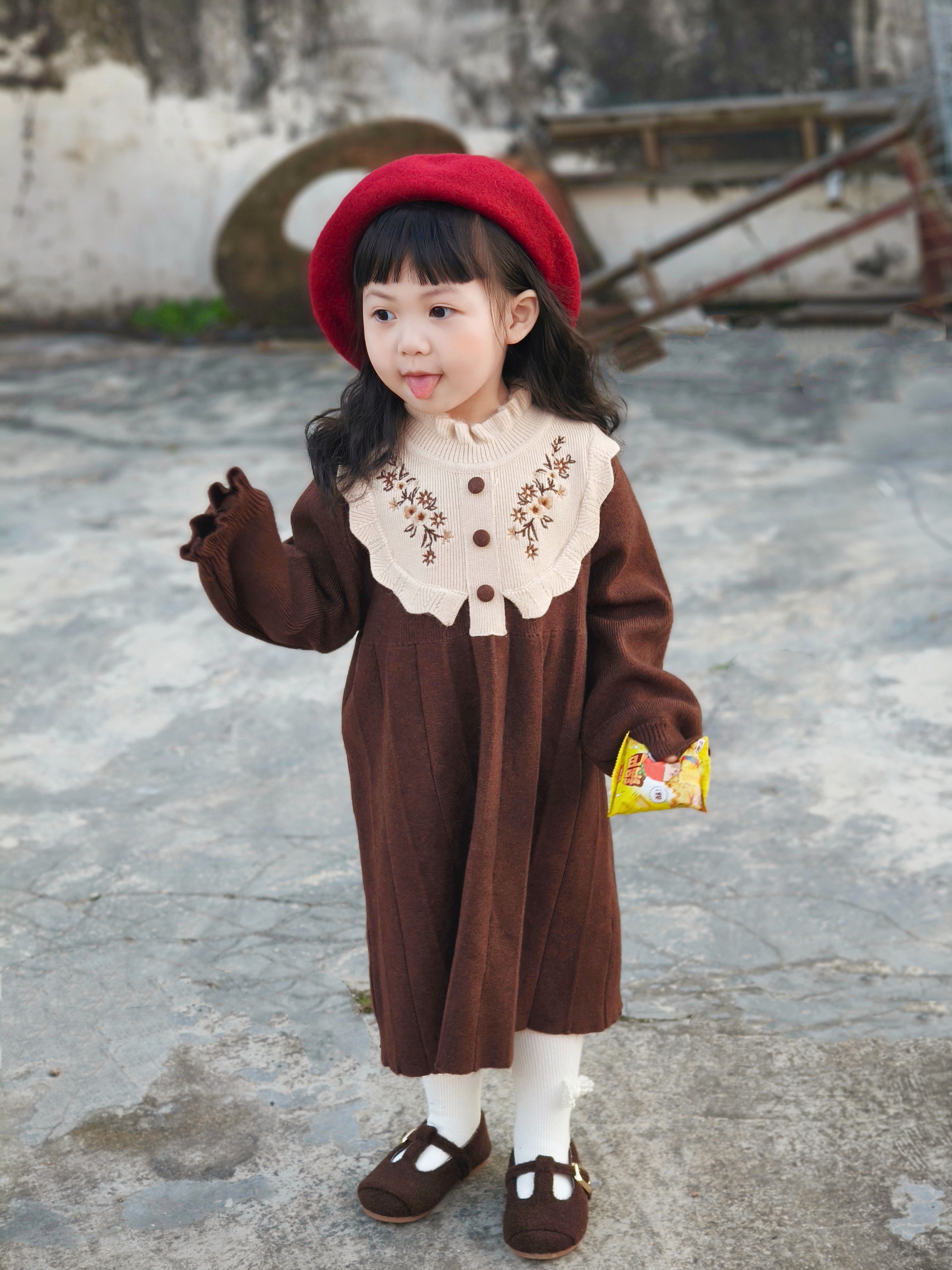 Customer photo for Coffee Brown, 110cm