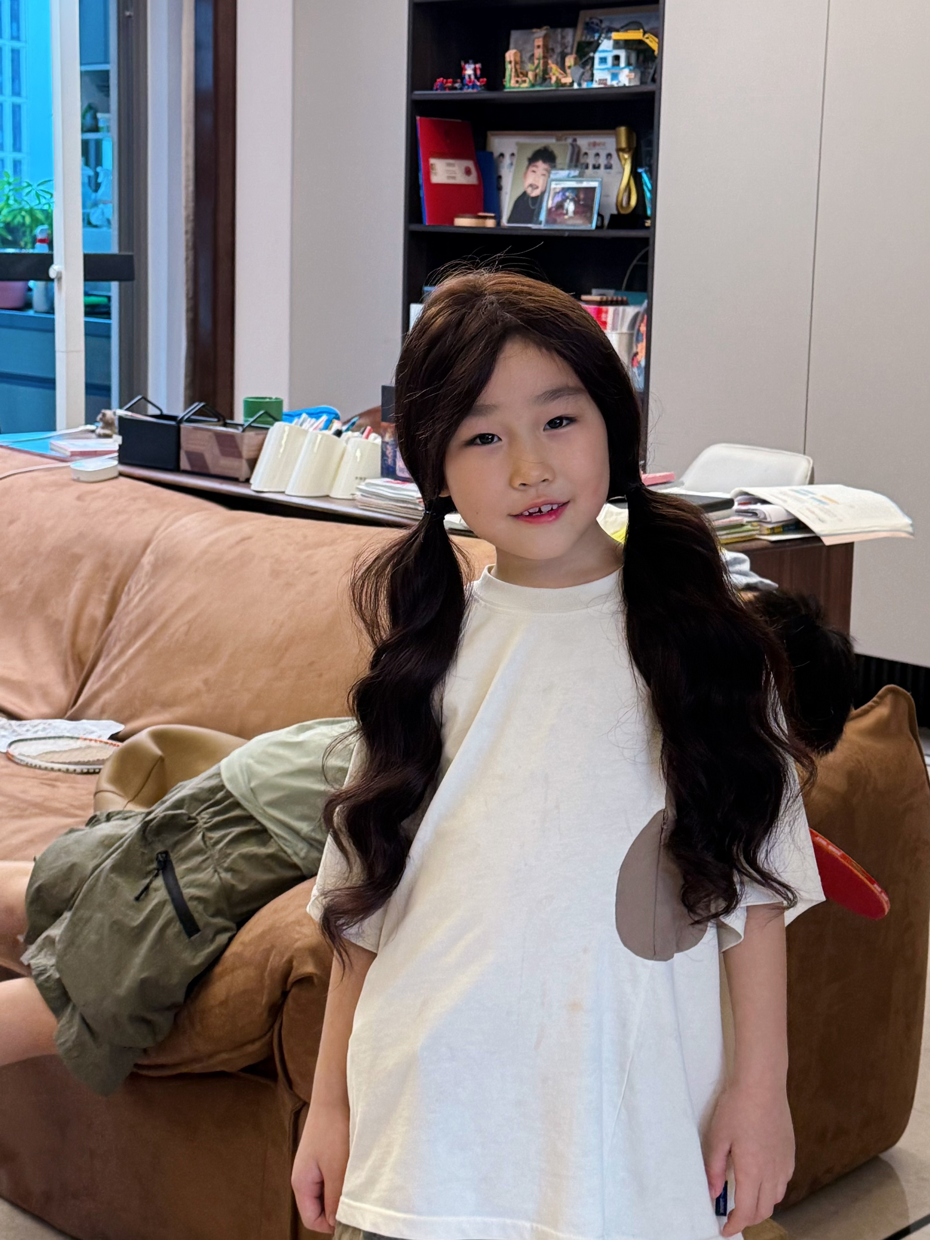 真我整顶全头套假发 大波浪卷发自然蓬松 蕾丝无痕隐形不露边 真发材质可烫染造型